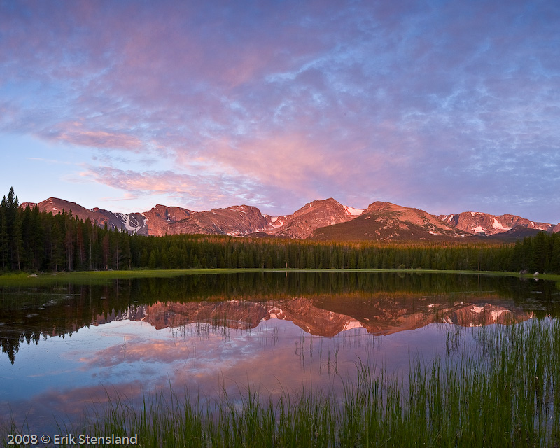 sunrise, lake bierstadt, , photo